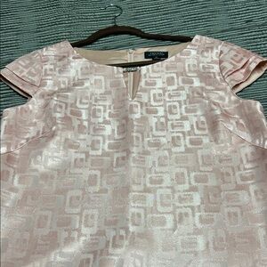 Zara Blush Geometric Women's Blouse
